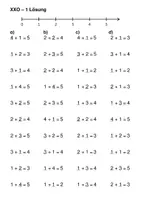Vorschau - Arbeitsblätter - Einfache Rechen-Übungsblätter - Platzhalteraufgaben im ZR von 0 bis 5 (nur die mittlere von 3 Differenzierungsstufen) - Seite 2