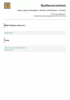 Vorschau - Unterrichtsreihen - Sequenzpläne Jahrespläne - Werken und Gestalten - 4. Klasse - Seite 1