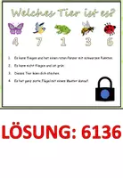 Aperçu - Jeux - Mini Escape Room "der Frühling" Allemand - Page 1