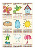 Aperçu - Jeux - primavera Yo tengo, quién tiene? juego para Español / E.L.E. en la primaria Espagnol - Page 3
