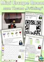 Aperçu - Jeux - Mini Escape Room "der Frühling" Allemand - Page de couverture