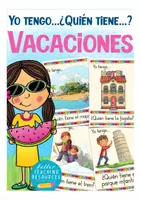 Aperçu - Jeux - vacaciones Yo tengo, quién tiene? juego para Español / E.L.E. en la primaria Espagnol - Page de couverture