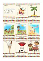 Vista previa - Juegos / Gamificación - vacaciones Yo tengo, quién tiene? juego para Español / E.L.E. en la primaria - página 3