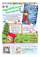 Aperçu - Jeux - LET´S TALK ABOUT ... WINTER boardgame English / Anglais speaking activities / conversation classes - Page 3