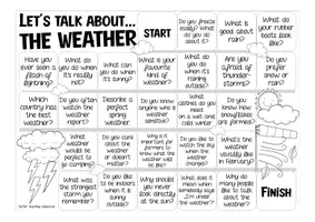 Vista previa - Juegos / Gamificación - WEATHER paquete de materiales English / Inglés - página 3