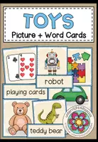 Vorschau - Bildkarten - TOYS - Picture + Word Cards - Deckblatt