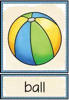 Vorschau - Bildkarten - TOYS - Picture + Word Cards - Seite 1