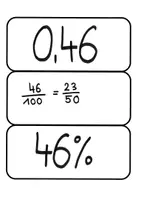 Vorschau - Spiele - Brüche, Prozent und Dezimalzahlen Schokoaufgabe Mathe - Seite 2