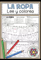 Vista previa - Hojas de trabajo - LA ROPA - Lee y colorea (2 niveles de diferenciación) - Portada