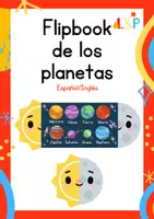 Vista previa - Juegos / Gamificación - Flipbook de los planetas y el sistema solar - Portada