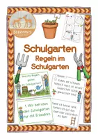 Vorschau - Arbeitsblätter - Schulgarten - Regeln im Schulgarten - Deckblatt