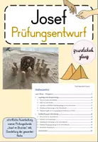 Vorschau - Stundenentwürfe - Prüfungsentwurf Unterrichtsentwurf Josef (schriftliche Ausarbeitung) - Deckblatt