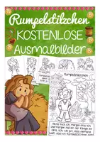 Aperçu - Matériel pour travaux manuels / dessin - FREEBIE Rumpelstilzchen Ausmalblätter kostenlos Deutsch DAZ / Allemand gratis - Page de couverture