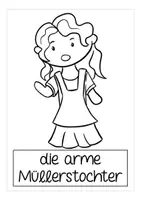 Aperçu - Matériel pour travaux manuels / dessin - FREEBIE Rumpelstilzchen Ausmalblätter kostenlos Deutsch DAZ / Allemand gratis - Page 3