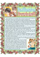Vorschau - Arbeitsblätter - DaZ/DaF Leseverständnis Freundschaft Martin & Sonja - Deckblatt