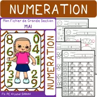 Aperçu - Feuilles d'exercices - Fichier GS NUMERATION MAI - Page de couverture