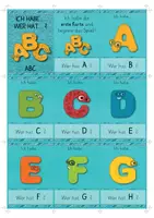 Aperçu - Jeux - Ich habe... Wer hat...? | ABC | Lesespiel | allemand - Page 3