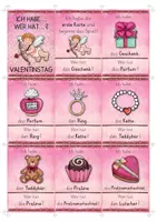 Vista previa - Unidades / Secuencias / Situaciones de Aprendizaje - Ich habe... Wer hat...? | Valentinstag | Lesespiel | alemán | FREEBIE - página 3