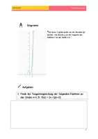 Vorschau - Arbeitsblätter - Tangentengleichung mit Beispielen und Lösungen - Seite 2