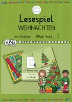 Aperçu - Jeux - Ich habe... Wer hat...? Weihnachten | Lesespiel | allemand - Page de couverture