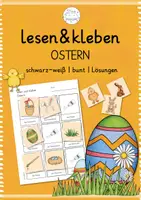 Aperçu - Feuilles d'exercices - lesen & kleben | Ostern | allemand - Page 1