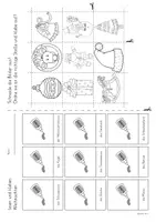 Aperçu - Feuilles d'exercices - lesen & kleben | Weihnachten | allemand - Page 3