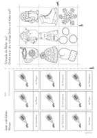 Aperçu - Feuilles d'exercices - lesen & kleben | Winter | allemand - Page 3