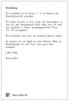 Vorschau - Aufgabenkarten - Laufdiktat Wale - Seite 1