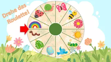 Vorschau - Stationenlernen - Frühling Roullette Spiel - Deckblatt