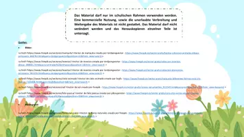 Vorschau - Stationenlernen - Frühling Roullette Spiel - Seite 1