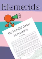 Vista previa - Hojas de trabajo - Sopas de letras / Los Humedales / Efemeride - Portada