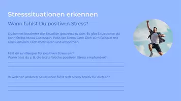 Vorschau - Arbeitsblätter - Stresssituationen erkennen und bewältigen - Seite 2