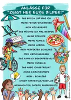 Vorschau - Arbeitsblätter - Kunstprojekt "Zeigt her Eure Bilder" Ausmalbilder/Malvorlagen - Seite 1
