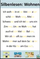 Aperçu - Texte - Lecture de syllabes "Wohnen" Allemand - Page 2