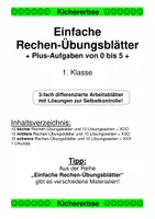 Vorschau - Arbeitsblätter - Materialpaket Rechenblätter Klasse 1 und 2 - Seite 2
