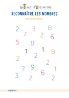Aperçu - Jeux - Pack Jeux éducatifs gratuits - Les Chiffres - Graines D'o - Page de couverture