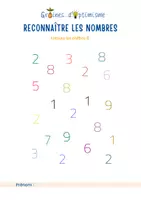 Aperçu - Jeux - Pack Jeux éducatifs gratuits - Les Chiffres - Graines D'o - Page 1