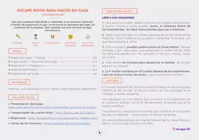 Vista previa - Juegos / Gamificación - Superhéroes contra el Dr. Villano - Escape Room para niños - página 2