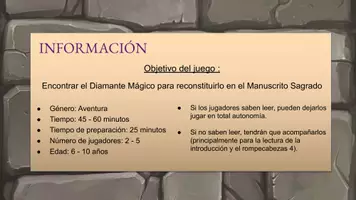 Vista previa - Juegos / Gamificación - La búsqueda del diamante mágico - Escape Room para niños - página 2