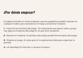 Vista previa - Juegos / Gamificación - El tesoro maldito - Escape Room para niños - página 3