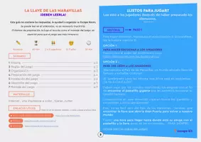 Vista previa - Juegos / Gamificación - La llave de las maravillas - Escape Room para niños - página 2
