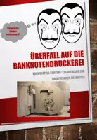 Vorschau - Arbeitsblätter - Mystery / Kooperative Karten / Escape Game Analytische Geometrie zum Überfall auf die Spanische Banknotendruckerei - Deckblatt
