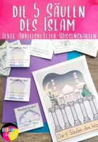 Vorschau - Unterrichtsreihen - Die 5 Säulen des Islam Unterrichtsmaterial - Deckblatt