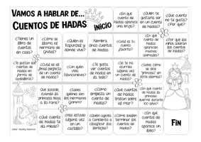 Vorschau - Spiele - CUENTOS DE HADAS (Märchen) Spanisch Spiel - Fragen "¡Vamos a hablar!" - Seite 2