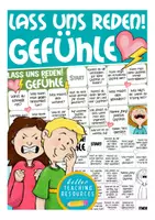 Vorschau - Spiele - Gefühle Sprechanlässe "Lass uns reden!" Plauderbrettspiel - Deckblatt