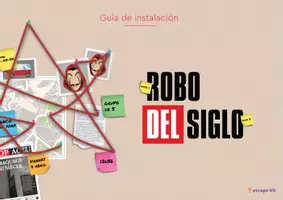 Vista previa - Juegos / Gamificación - El robo del siglo - Escape Room para jóvenes/adultos - página 1