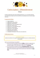 Aperçu - Apprentissages en autonomie - Cartes à pince - Dénombrement - Fleurs - Page 1