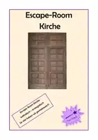 Vorschau - Arbeitsblätter - Escape- Room Kirche: katholische UND evangelische Kirche - Deckblatt
