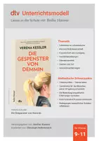 Vorschau - Stundenentwürfe - Unterrichtsmaterial zu ›Die Gespenster von Demmin‹ von Verena Kessler - Deckblatt