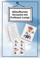 Vorschau - Unterrichtsreihen - Materialpaket - Forscherheft Magnete Professor Lumpi - Seite 1